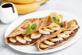 كريب نوتيلا موز